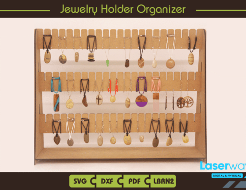 Expositor Y Organizador De Joyas Creativo Digital